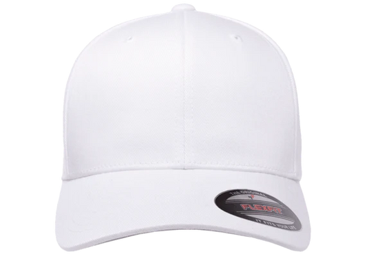 GORRA FLEXFIT CLÁSICA BLANCA