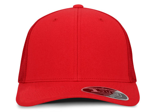 Gorra Flexfit 110M Mesh Rojo Malla