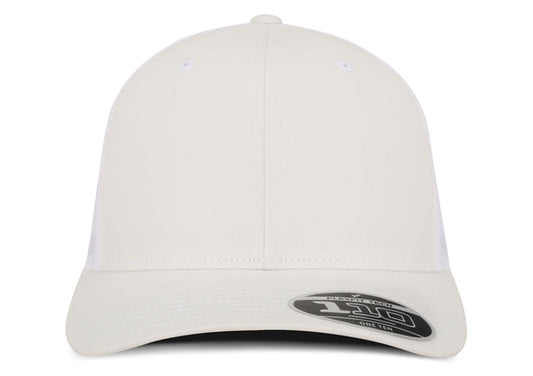 Gorra Flexfit 110M Mesh Blanca Malla
