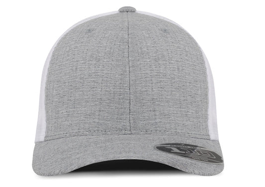 Gorra Flexfit 110MT Mesh Melange/Blanco Malla