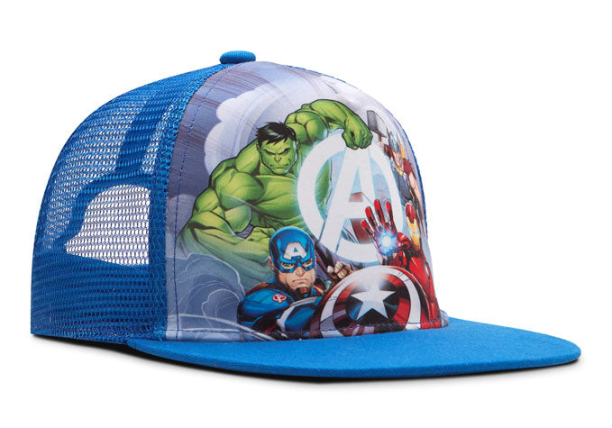 Gorra Avengers Original de Malla plana Marvel Oc Caps