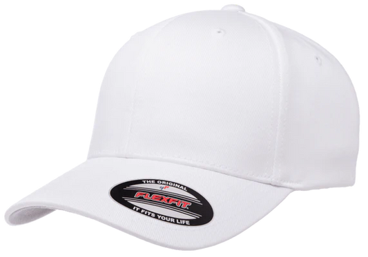 GORRA FLEXFIT CLÁSICA BLANCA