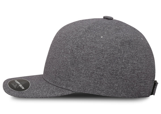 GORRA FLEXFIT DELTA 180A CARBON GRIS OSCURO
