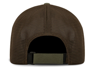 Gorra Flexfit 110M Mesh Verde Oliva Malla