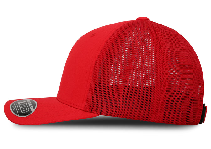 Gorra Flexfit 110M Mesh Rojo Malla