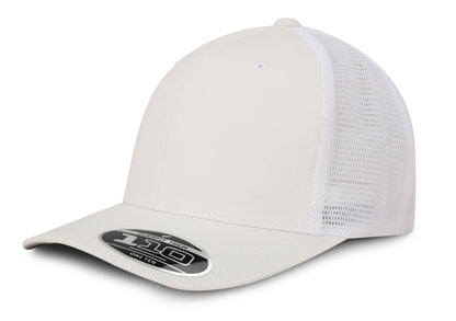 Gorra Flexfit 110M Mesh Blanca Malla