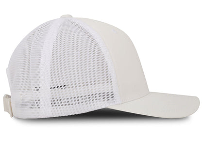 Gorra Flexfit 110M Mesh Blanca Malla