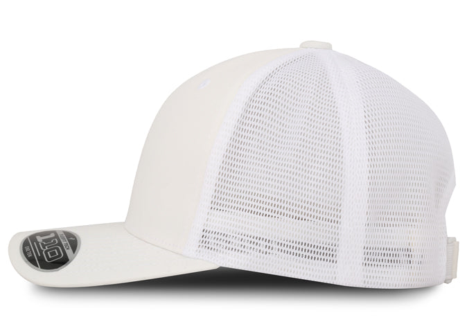 Gorra Flexfit 110M Mesh Blanca Malla