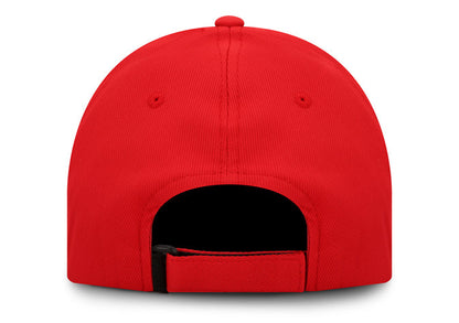Gorra Flexfit 110 Tactel Velcro BK Rojo