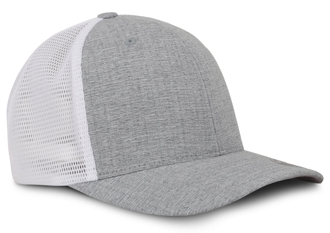 Gorra Flexfit 110MT Mesh Melange/Blanco Malla