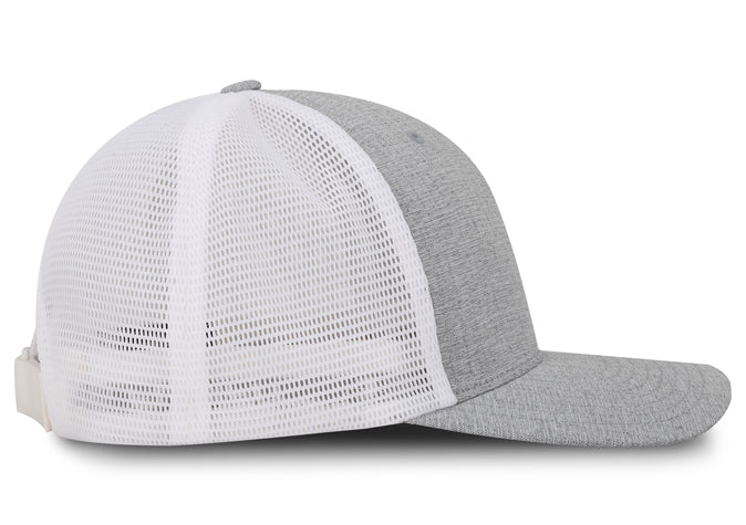 Gorra Flexfit 110MT Mesh Melange/Blanco Malla