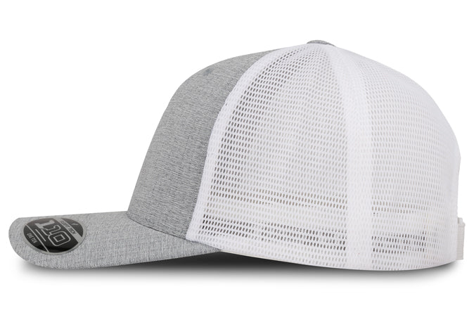 Gorra Flexfit 110MT Mesh Melange/Blanco Malla