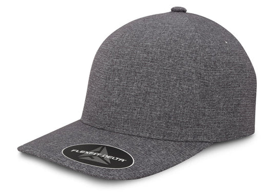 GORRA FLEXFIT DELTA 180A CARBON GRIS OSCURO