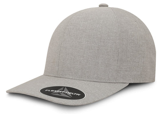 GORRA FLEXFIT DELTA 180A CARBON GRIS CLARO