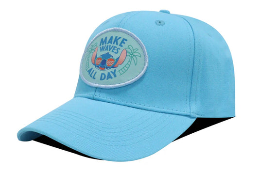 GORRA LILO & STITCH MAKE WAVES ALL DAY AZUL CLARO