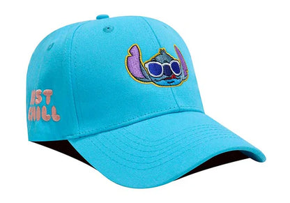 GORRA LILO & STITCH JUST CHILL AZUL CLARO