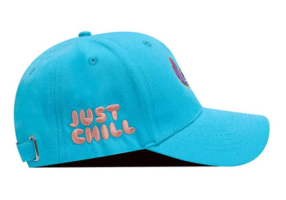 GORRA LILO & STITCH JUST CHILL AZUL CLARO