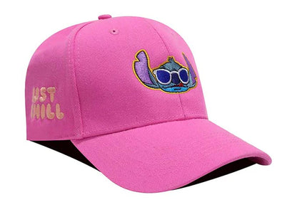 GORRA LILO & STITCH JUST CHILL ROSA