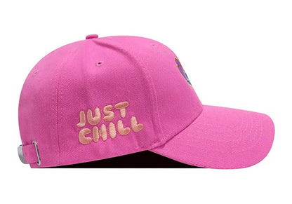 GORRA LILO & STITCH JUST CHILL ROSA