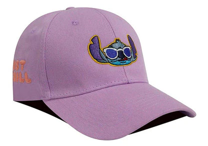 GORRA LILO & STITCH JUST CHILL LILA