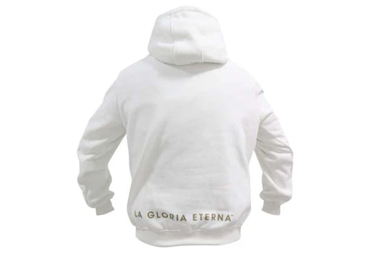 HOODIE ATLÉTICO NACIONAL OFICIAL CONMEBOL LIBERTADORES LA GLORIA ETERNA BLANCO