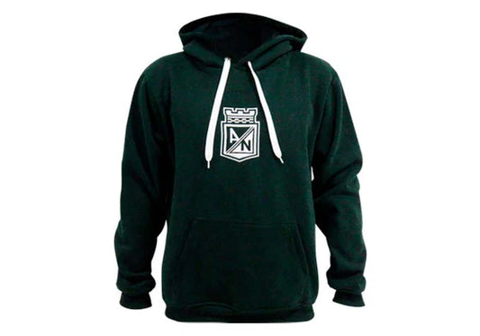 HOODIE ATLÉTICO NACIONAL OFICIAL CONMEBOL LIBERTADORES VERDE BOTELLA