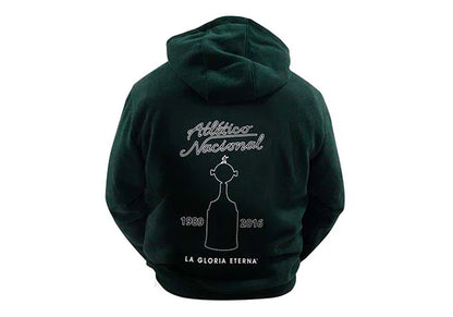 HOODIE ATLÉTICO NACIONAL OFICIAL CONMEBOL LIBERTADORES VERDE BOTELLA