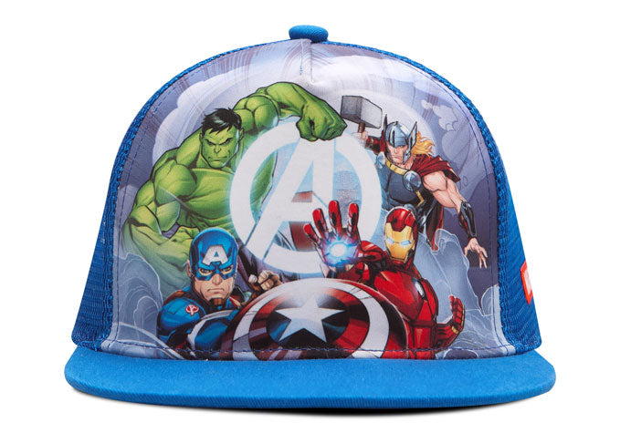Gorra Avengers Original de Malla plana Marvel Oc Caps