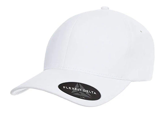 GORRA FLEXFIT DELTA 180 BLANCA